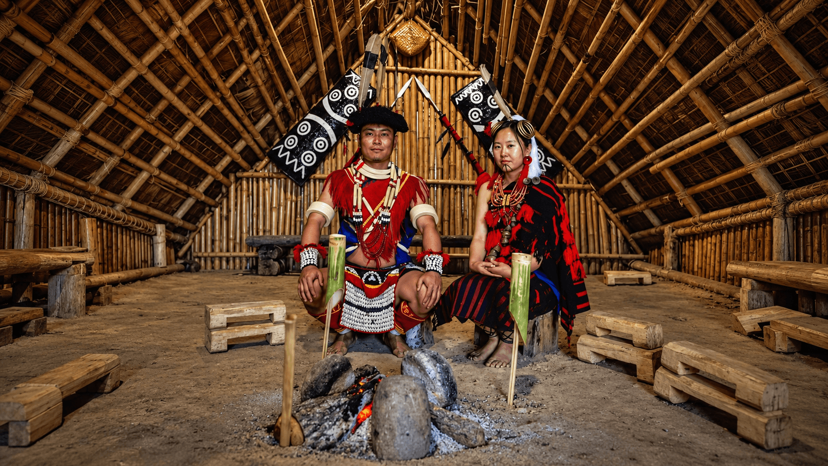 Embark on the Hornbill Festival Tour Package 2026 with Dzükou Valley Trek — Starting from ₹29,999 (40% Off)